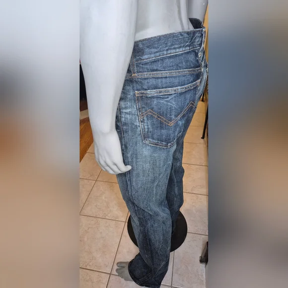 Energie Classic Blue Straight-Leg Jeans - Picture 9 of 13